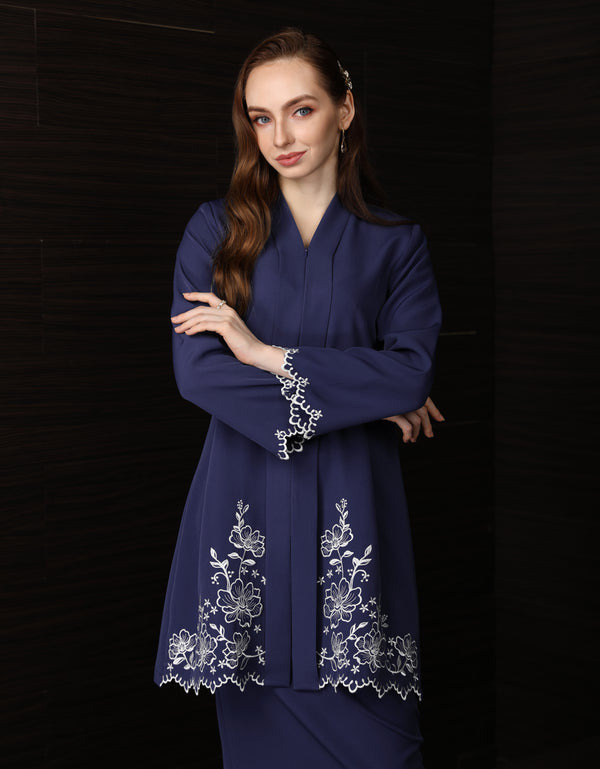 BAJU KEBAYA KLEA (NAVY BLUE)